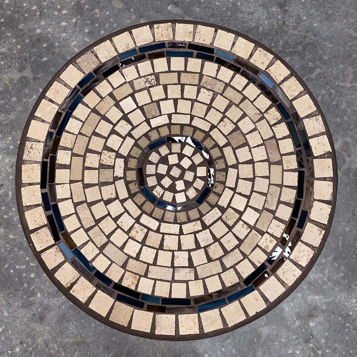 18" Slate Stone Mosaic Top - Image 3